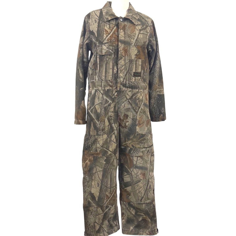 Liberty Outdoor Gear Camo Insulated Coveralls RealTree Youth 14 Reg Womens XS
